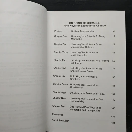 On Being Memorable: Nine Keys for Exceptional Change - Ruthie H. Dearing รูปที่ 6