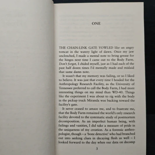 Flesh and Bone - Jefferson Bass รูปที่ 7