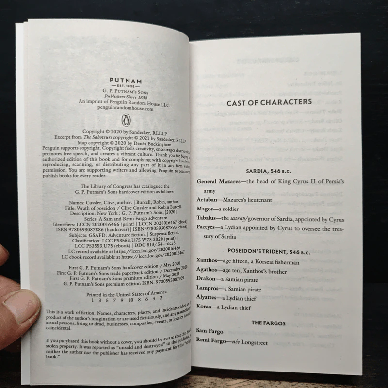 Wrath of Poseidon - Clive Cussler, Robin Burcell รูปที่ 6