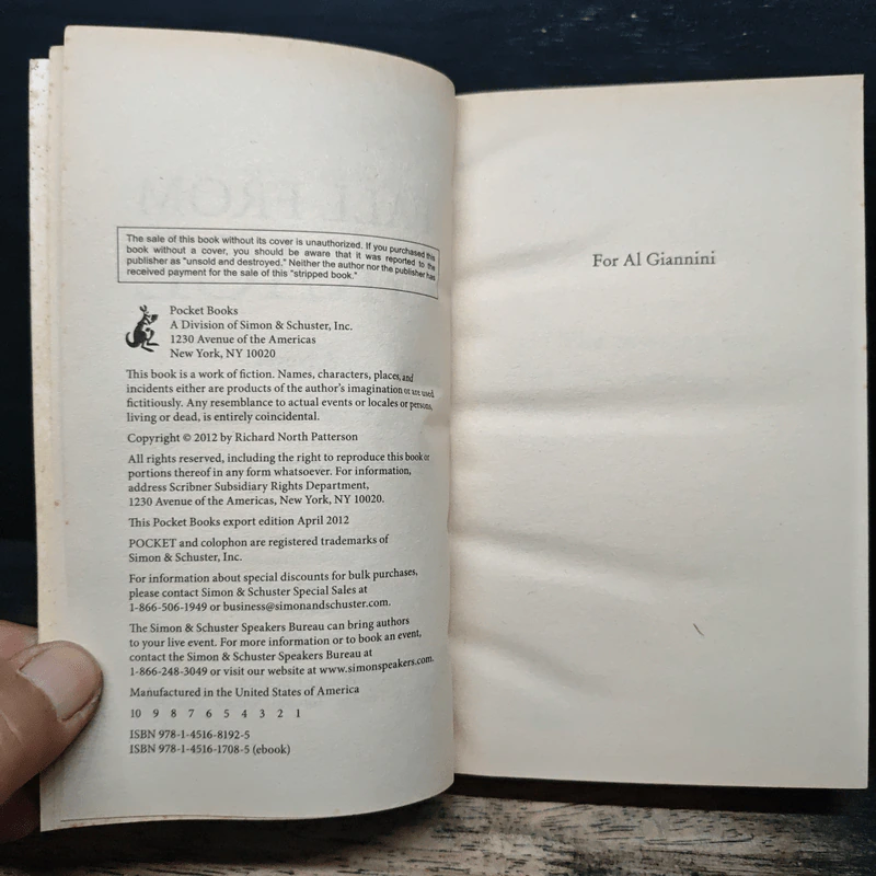 Fall from Grace - Richard North Patterson รูปที่ 6