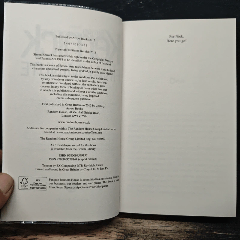 The Final Minute - Simon Kernick รูปที่ 6