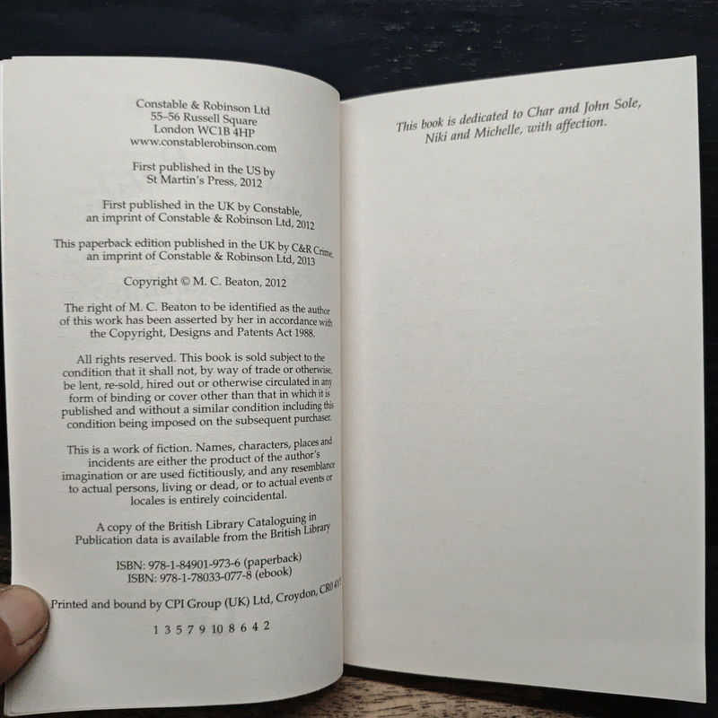 Agatha Raisin: Hiss and Hers - M.C. Beaton รูปที่ 6