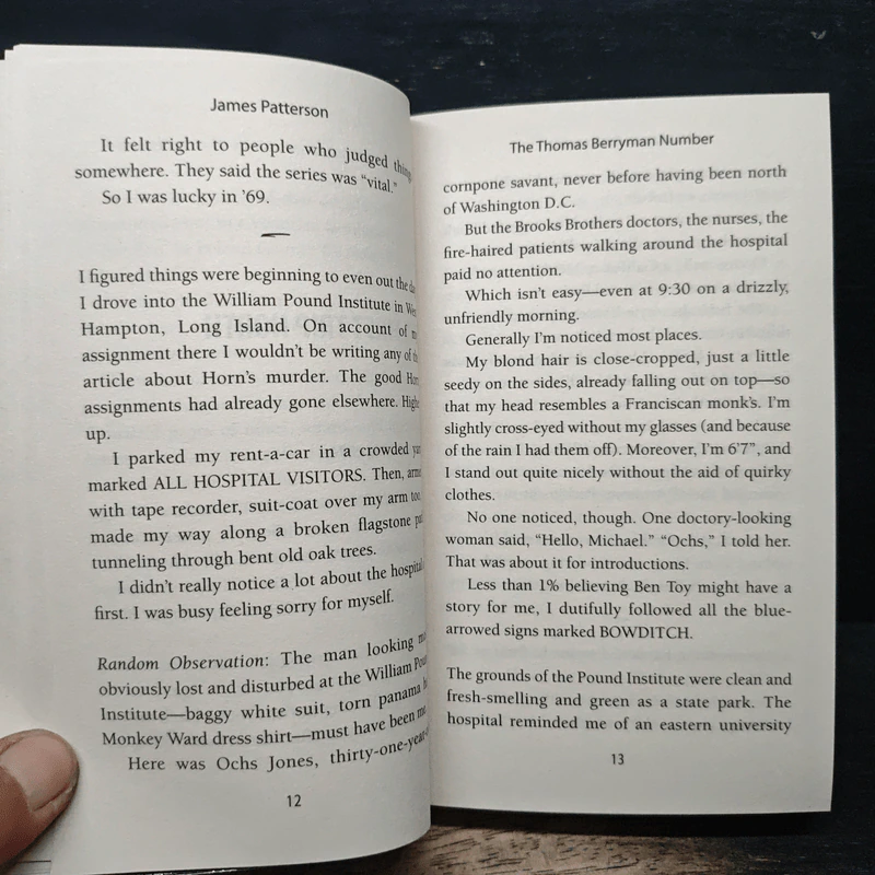 The Thomas Berryman Number - James Patterson รูปที่ 8