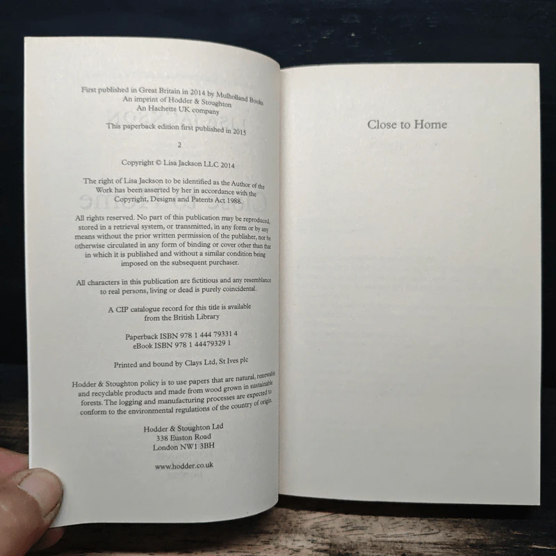 Close to Home - Lisa Jackson รูปที่ 6