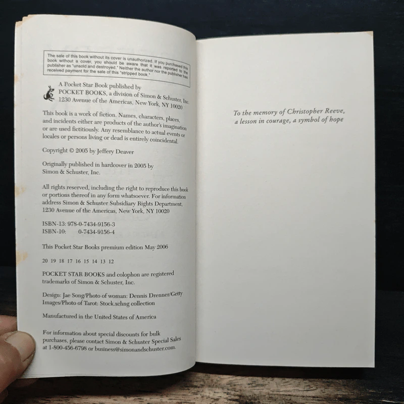 The Twelfth Card - Jeffery Deaver รูปที่ 6