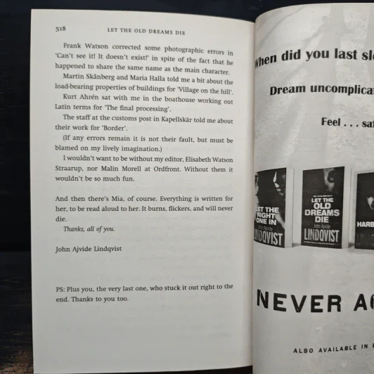 Let the Old Dreams Die - John Ajvide Lindqvist รูปที่ 8