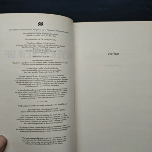 Never Screw Up - Jens Lapidus รูปที่ 6