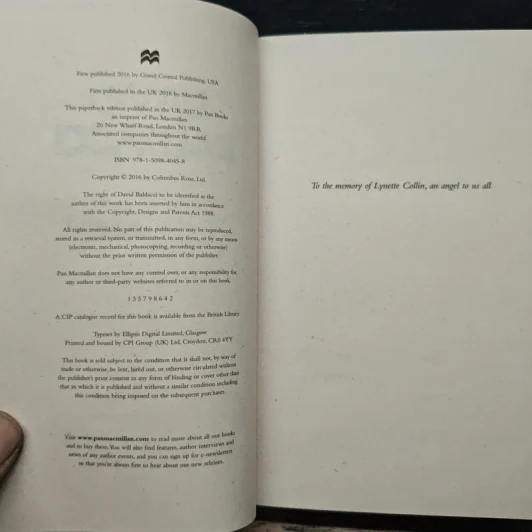 No Man's Land - David Baldacci รูปที่ 6