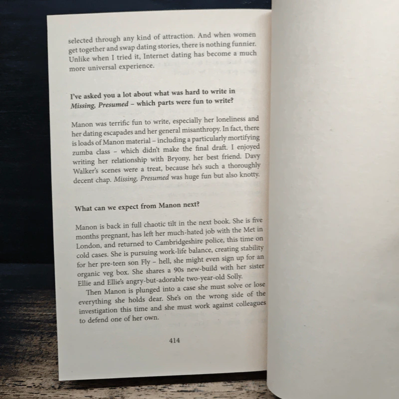 Missing, Presumed - Susie Steiner รูปที่ 8