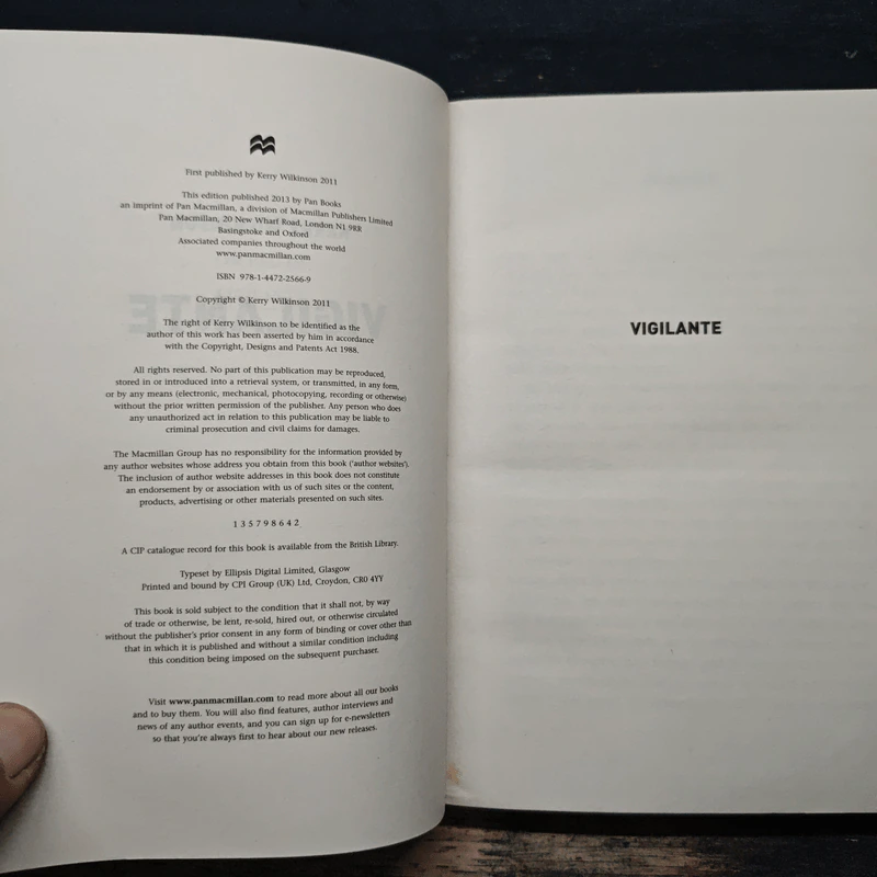 Vigilante - Kerry Wilkinson รูปที่ 6