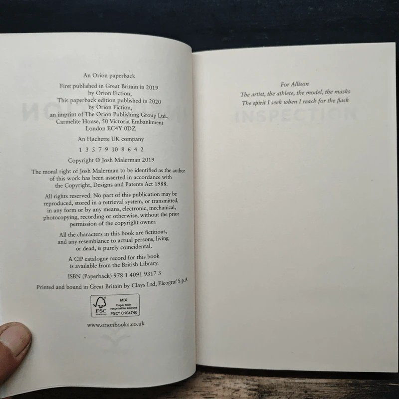 Inspection - Josh Malerman รูปที่ 6