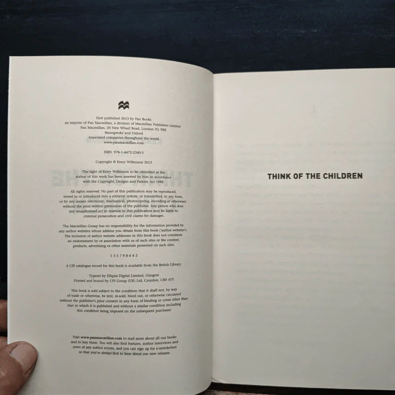 Think of the Children - Kerry Wilkinson รูปที่ 6
