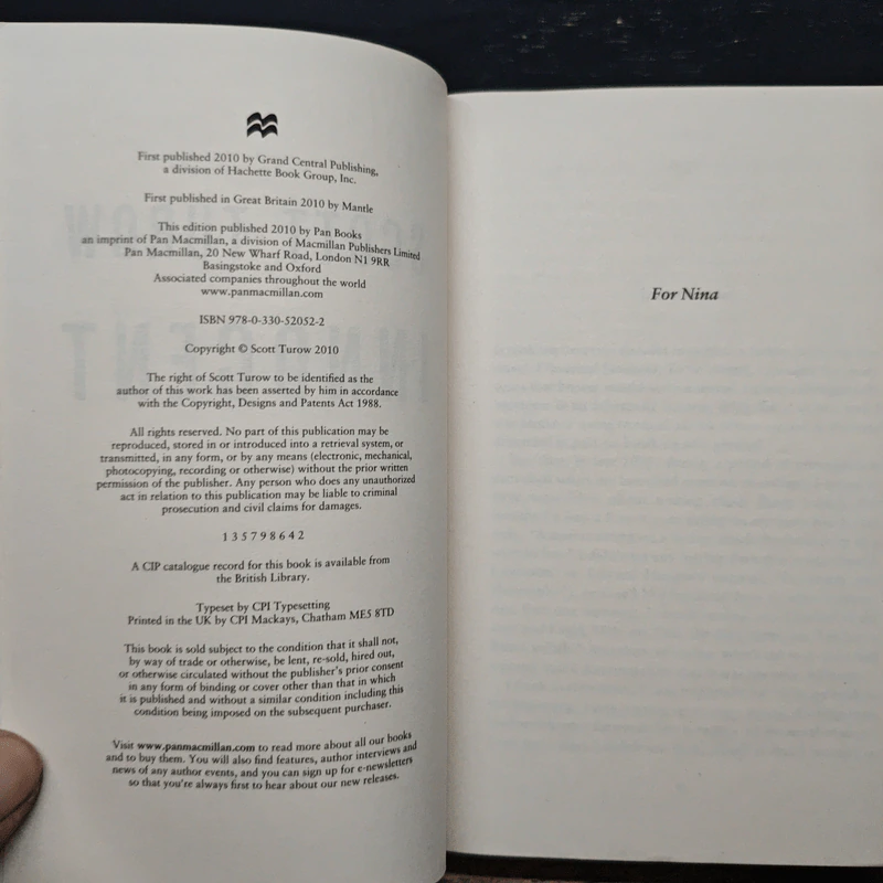 Innocent - Scott Turow รูปที่ 6