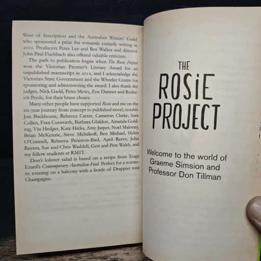 The Rosie Project - Graeme Simsion รูปที่ 8