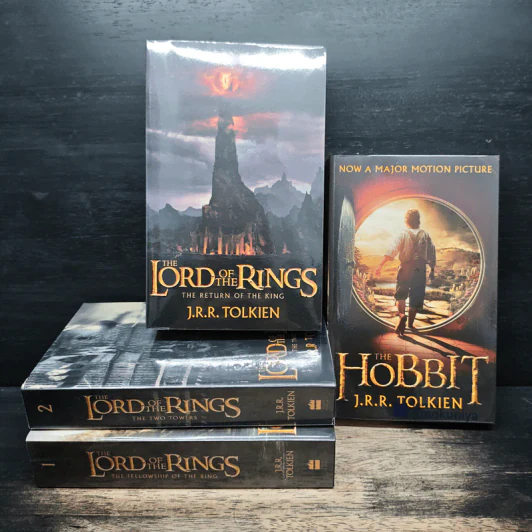 The Lord of the Rings 1-3 + The Hobbit - J.R.R.Tolkien รูปที่ 1