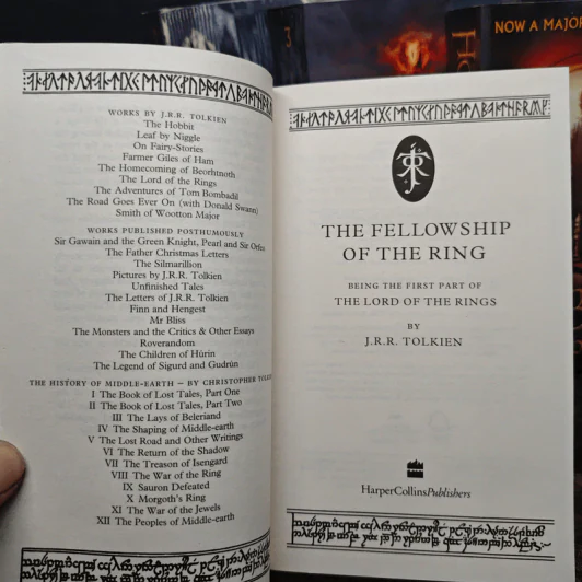 The Lord of the Rings 1-3 + The Hobbit - J.R.R.Tolkien รูปที่ 6