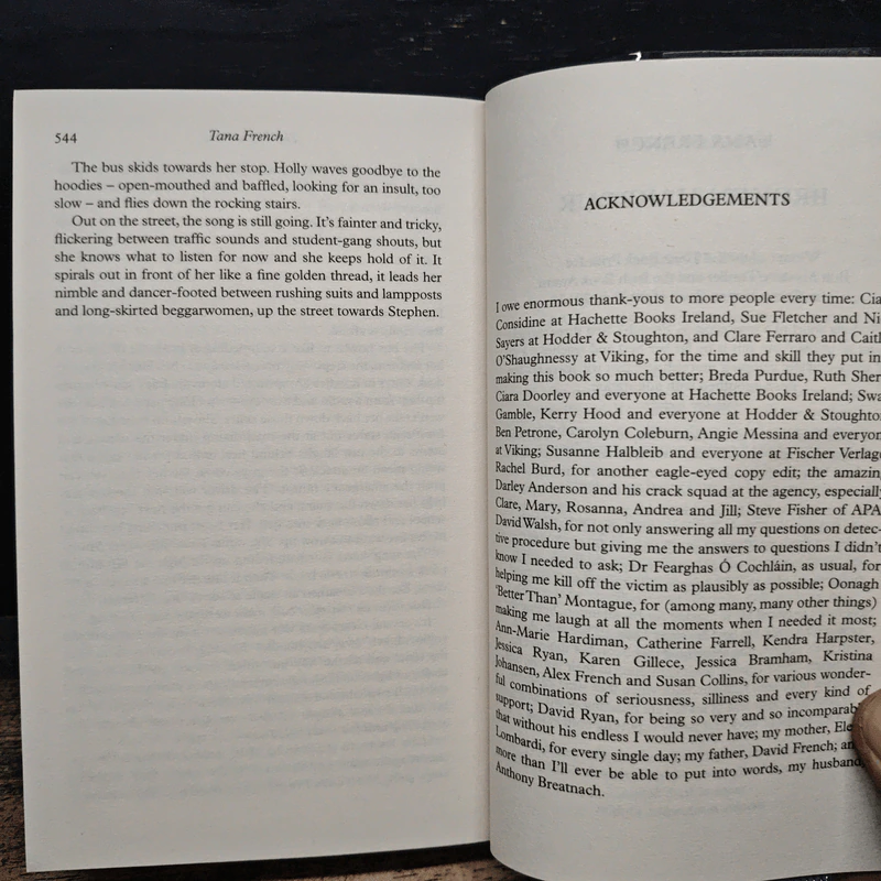 The Secret Place - Tana French รูปที่ 8