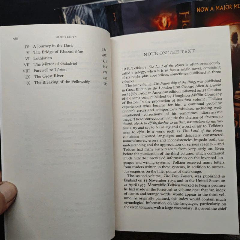 The Lord of the Rings 1-3 + The Hobbit - J.R.R.Tolkien รูปที่ 9