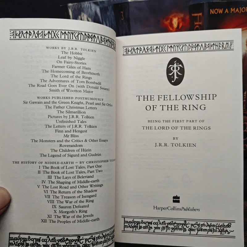 The Lord of the Rings 1-3 + The Hobbit - J.R.R.Tolkien รูปที่ 6