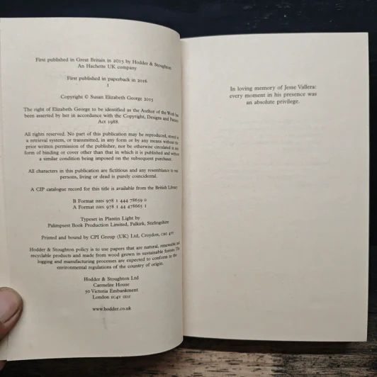 A Banquet of Consequences - Elizabeth George รูปที่ 6