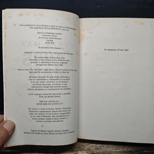 The Lewis Man - Peter May รูปที่ 6