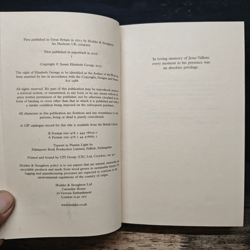 A Banquet of Consequences - Elizabeth George รูปที่ 6