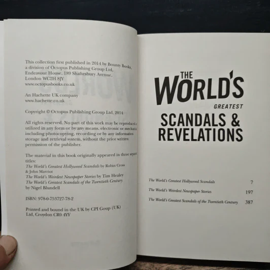 The World's Greatest Scandals & Revelations รูปที่ 6