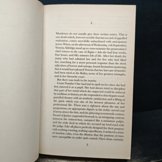 A Certain Justice - P.D. James รูปที่ 6
