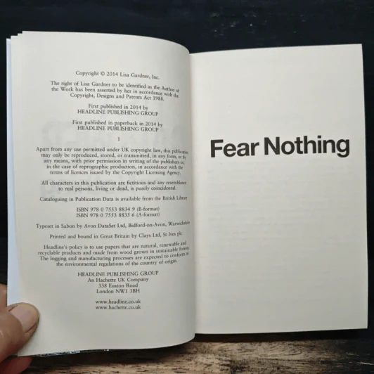 Fear Nothing - Lisa Gardner รูปที่ 6