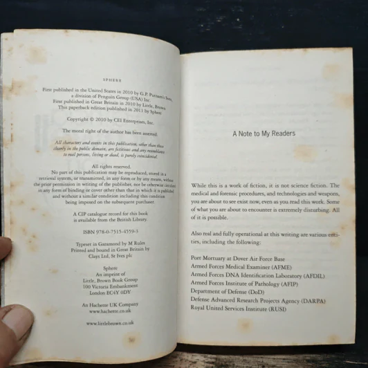 Port Mortuary - Patricia Cornwell รูปที่ 6