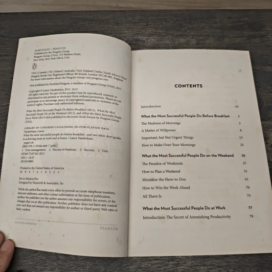 What the Most Successful People Do Before Breakfast - Laura Vanderkam รูปที่ 6