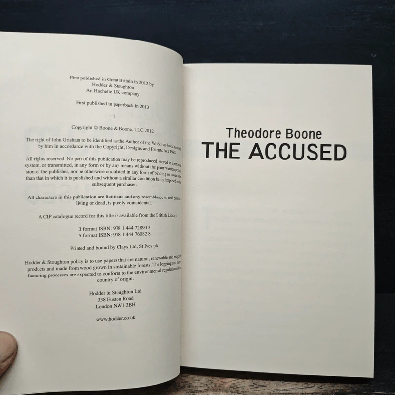 Theodore Boone The Accused - John Grisham รูปที่ 6