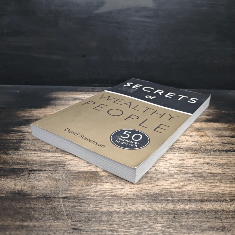Secrets of Wealthy People - David Stevenson รูปที่ 4