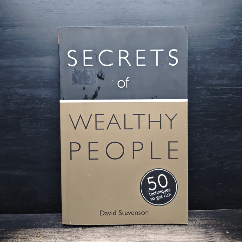 Secrets of Wealthy People - David Stevenson รูปที่ 1