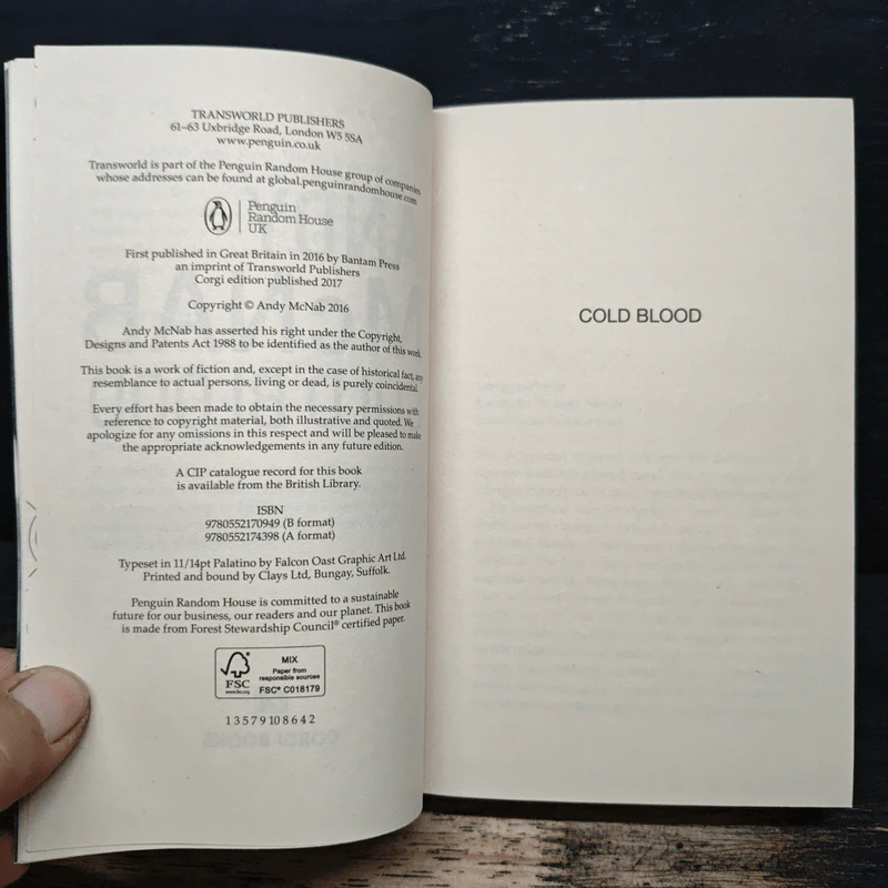 Cold Blood - Andy McNab รูปที่ 6