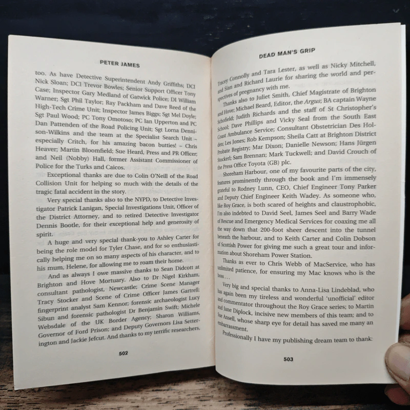 Dead Man's Grip - Peter James รูปที่ 8