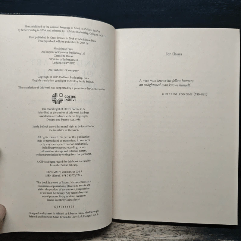Zen and the Art of Murder - Oliver Bottini รูปที่ 6