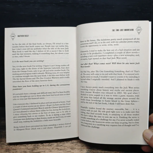 The Two Lost Mountains - Matthew Reilly รูปที่ 9