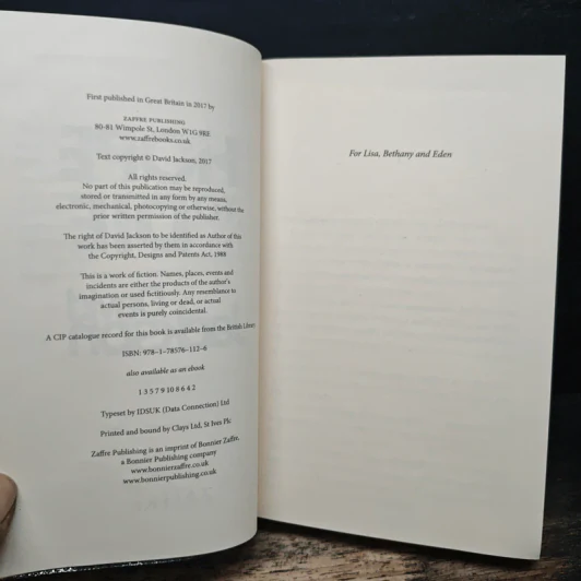 Hope to Die - David Jackson รูปที่ 6