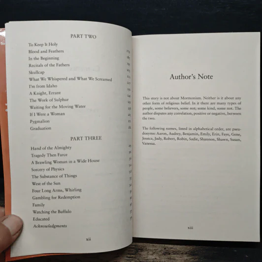 Educated: A Memoir - Tara Westover รูปที่ 8