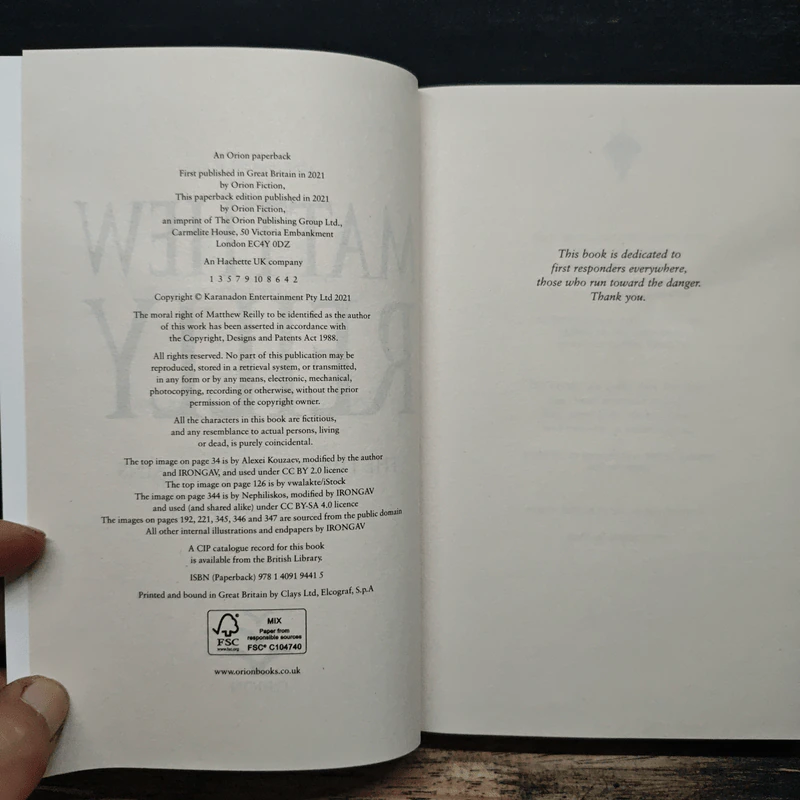 The Two Lost Mountains - Matthew Reilly รูปที่ 6