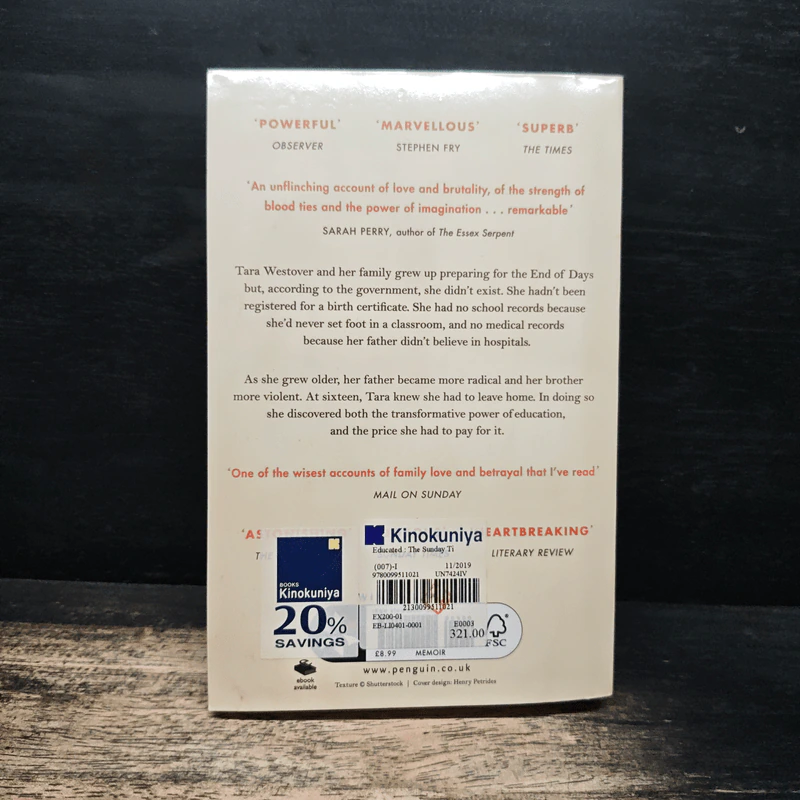 Educated: A Memoir - Tara Westover รูปที่ 2