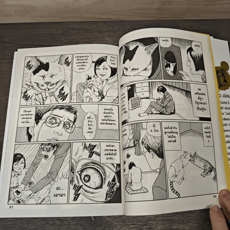 บันทึกน้องเหมียวของอิโต จุนจิ Yon & Mu - Ito Junji รูปที่ 7