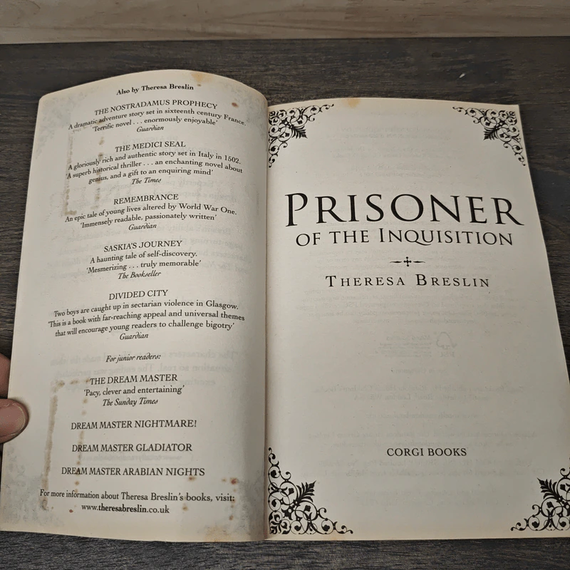 Prisoner of the Inquisition - Theresa Breslin รูปที่ 6