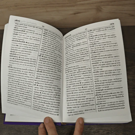 Standard Thai-English Dictionary พจนานุกรม ไทย-อังกฤษ ฉบับมาตรฐาน - เธียรชัย เอี่ยมวรเมธ รูปที่ 7