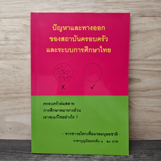 ปัญหาและทางออกของสถาบันครอบครัวและระบบการศึกษาไทย รูปที่ 1