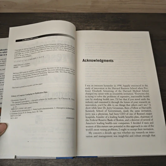 The Innovator's Prescription - Clayton M.Christensen, Jerome H. Grossman รูปที่ 6