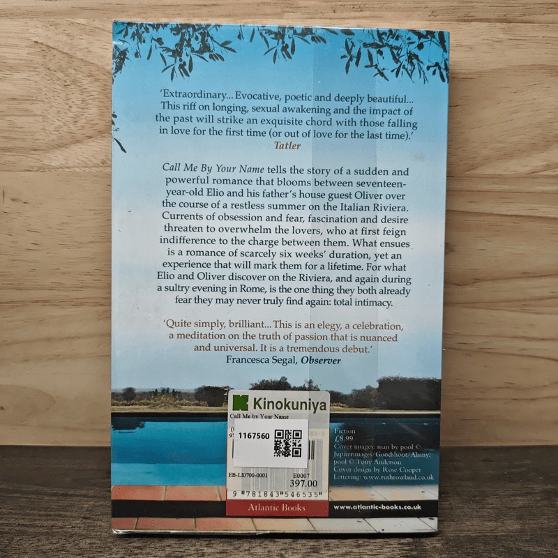 Call Me by Your Name - Andre Aciman รูปที่ 5