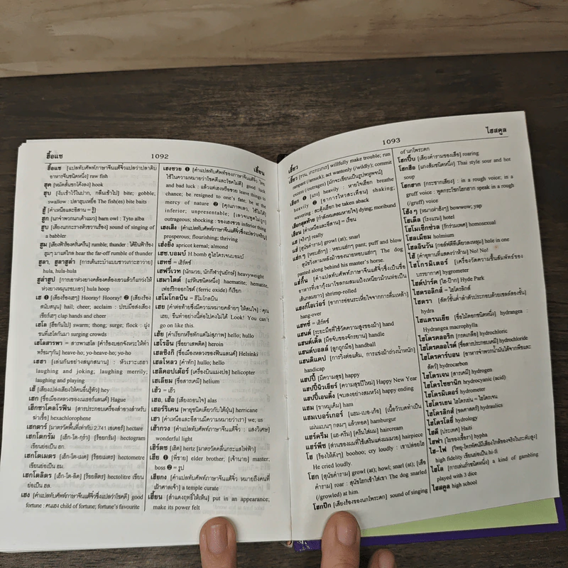 Standard Thai-English Dictionary พจนานุกรม ไทย-อังกฤษ ฉบับมาตรฐาน - เธียรชัย เอี่ยมวรเมธ รูปที่ 8