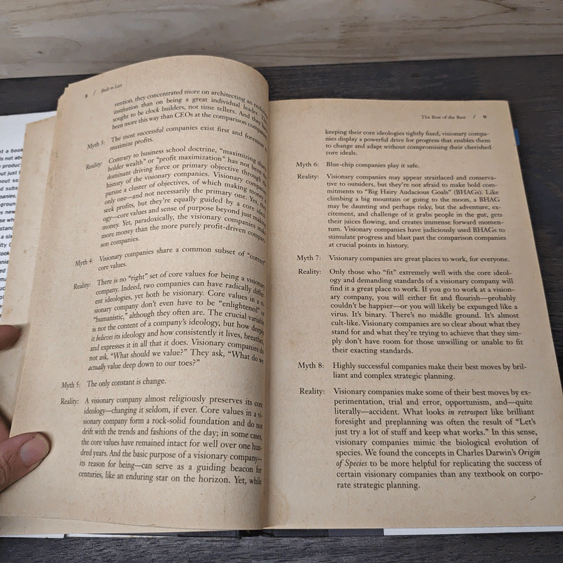 Built to Last: Successful Habits of Visionary Companies - Jim Collins, Jerry I. Porras รูปที่ 7